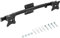 WALI Supporto Doppio Monitor per 2 Schermi fino a 27 27 Pollici, Braccio Monitor Muro da Singolo a Doppio Attacco VESA 75x75/100x100 mm(012ARM), Nero