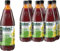 Magnesio y Vitamina C - Zumo de Naranja, Manzana, Uva, Lima Zumo 100% fruta hohes C Nutribebida Pack 6 x 1L