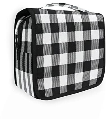 Buffalo Kulturbeutel zum Aufhängen, für Damen und Herren, tragbare Make-up-Tasche, Organizer, Kosmetiktasche für Geldbörse, wasserdicht, Reiseutensilien, große Kulturtasche für Kinder, Mädchen,