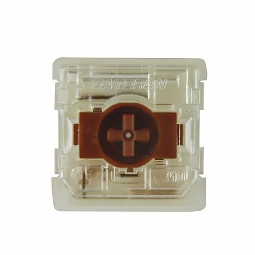 YMDK Gateron Low Profile Milky Switch v2 Red Blue Brown Axis 3 Pin for Low Profile Switches Mechanical Keyboard K1 K7 NuPhy Air75