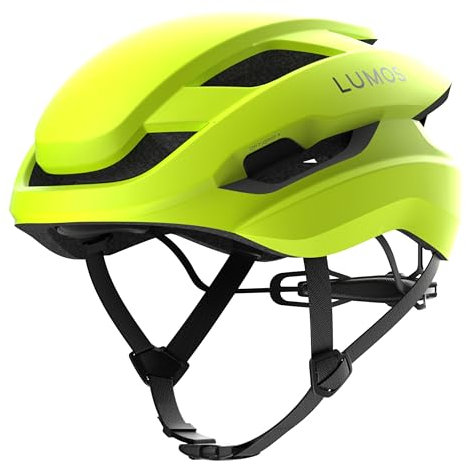 Lumos Ultra Fly - Lightweight Road Optimized Bike Helmet | Lumos Firefly Compatible | Built-in Sunglasses Port | Custom-Made Fit System for Adult Men & Women | Bicycle Cycling Accessories