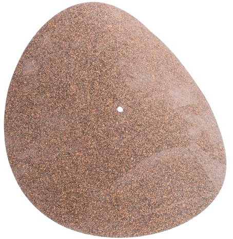 UKCOCO Cork Cushion Vinyl Record Mat Static Slipmat Reduce Sound for Turntables for Home Record Players