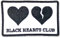 Yungblud - Aufnäher zum Aufbügeln Black Hearts Club - Baumwolle (Einheitsgröße) (Schwarz/Weiß)