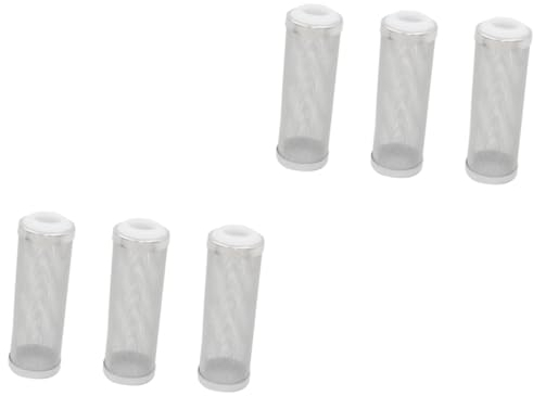 BESPORTBLE 2sets Inlet Filtering Net for Aquarium Stainless Steel Filter Cover Fish Tank Inlet Protection Size s 12mm Durable for Freshwater/sea 3pcs*2