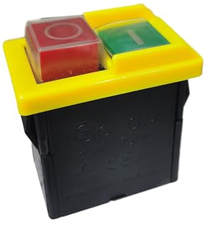 KJD6 Universa Ersatzschalter, Elektromagnetischer Schalter 250V 4A, NVR Schalter, Nullspannungsschalter, Wasserdichter Druckknopf Schalter, Not-Aus Schalter Sicherheitsschalter (CK-1)