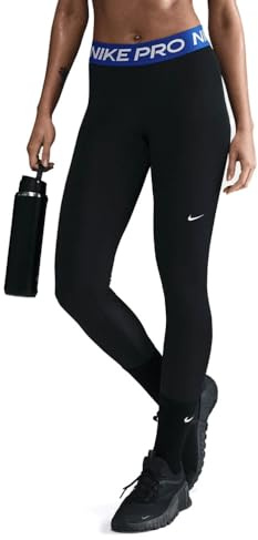 Nike Women's Mid-Rise Mesh-Paneled Leggings