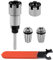 Router Shank Extension Rod Convert 1 & 4 Shank Bits ER20 Included Router Shank Extension Rod