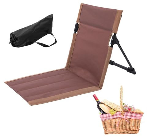 Strandkorb - Strandkorb Strandkorb Leichter Rucksack für Sonnenbrand mit verstellbarer Rückenlehne, Faltbarer Strandreisestuhl für Terrasse, Strand, Indoor und Outdoor, Reiserasen