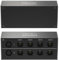 Répartiteur audio passif stéréo XLR 4 voies Cubilux, convertisseur audio équilibré 1 femelle vers 4 mâles XLR, boîtier répartiteur XLR 4 canaux 1 entrée 4 sorties