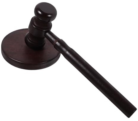 Garneck 1 Set Richterhammer Hammer Für Richter Hammer Requisite Cosplay Richterhammer Anwaltshammer Mini Hammer Rollenspiel Richterhammer Richterhammer Hammer Für Richter
