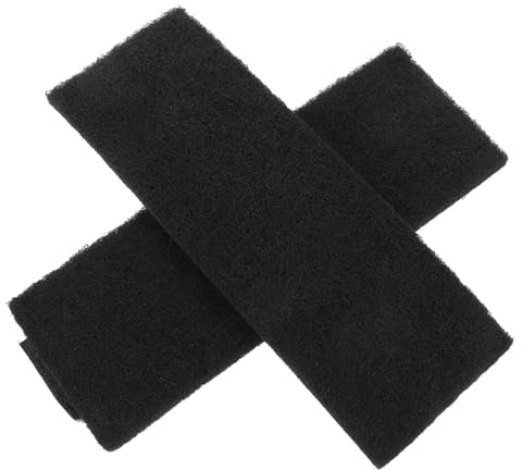 HONMEET 4pcs Activated Carbon Ceiling Fan Filters Self-Adhesive Air Purifier Pads for Easy Installation and Replacement Efficient Filtration for Clean Air Compatible Various Fans
