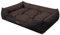 Sales Core Hundebett Hundesofa - XL: 114 x 84 x 25 cm - Braun + Schwarz, Hundekissen mit erhöhte Ränder für kleine, mittelgroße und große Hunde Hundekörbchen Kuscheliges Hundedecke Hundeliege