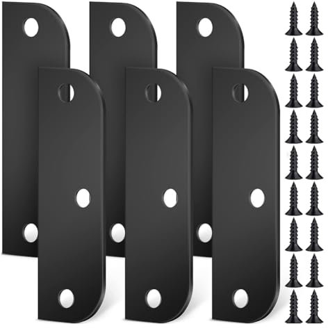 Suoumwa Hinge Filler Plates Door Hinge Filler Plates Door Edge Filler Plates Door Hinge Shims Black