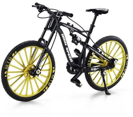 seedman Finger Fahrrad Modell,FingerPielzeug, MiniMountainbikeSpielzeug,Simuliertes Fahrrad-Modell, Fingers BikeMiniatur Ornamente,Sieht, ist sturzsicher, umweltfreundlich und dekorativ. (Black)