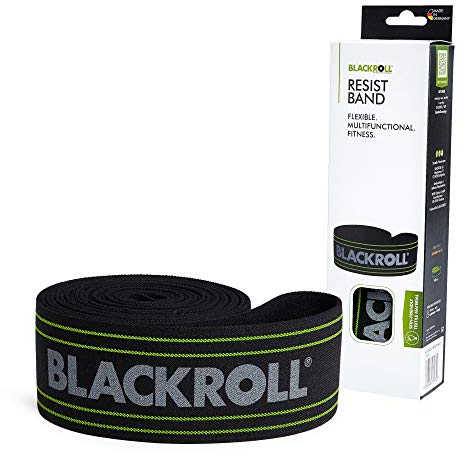 BLACKROLL® RESIST BAND - black - Fitnessband. Trainingsband für das moderne Athletiktrainig mit extremer Dehnbarkeit in schwarz