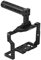 Andoer Caméra Cage en Alliage d'Aluminium avec Nombreux Trous de Fixation 1/4 et 3/8 2 Embase de Griffe Froide pour Panasonic G85 / G80 Caméra ILDC de Montage Microphone Moniteur Vidéo Trépied Léger