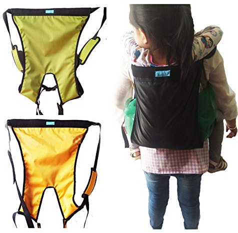 Jeamive Kinder Träger Wandern Rucksack Gürtel Outdoor Kinder Heben Sling Transfer Behindert, behindert, bettlägerig auf Auto Rollstuhl (3 Farbe optional)