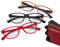 Fertiglesebrille JILL in schwarz/braun/rot/schwarz schwarz +2,50 dpt