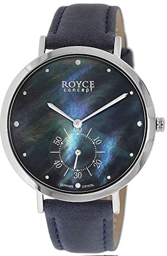 Boccia Damen Analog Quarz Uhr mit Echtes Leder Armband 3316-03
