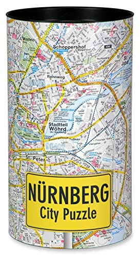 Extragoods City Puzzle Nürnberg Premium Puzzle Erwachsenenpuzzle Spiele Puzzle Städtepuzzle