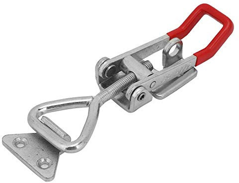 Morsetto a Leva Triangolare in Acciaio al Carbonio con Chiusura Rapida per Lavorazione e Assemblaggio Professionale