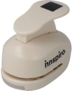 INNSPIRO Stanzmaschine Papier und Gummi Eva Punch quadratisch geschliffen 25 mm