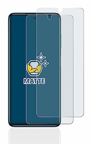 BROTECT Protector Pantalla Anti-Reflejos para Xiaomi Poco X3 Pro (2 Unidades) Película Mate Anti-Huellas
