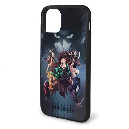 Auralto Phone Case for iPhone 11, Anime Demon Slayer Kamado Nezuko Soft TPU + PC Shockproof for iPhone 11 (6,1 Zoll)