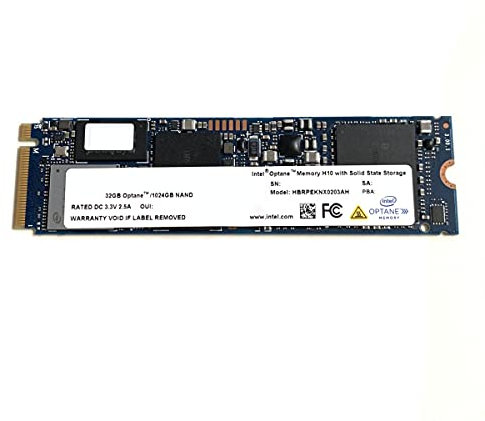 Intel Optane Memory H10 32GB with SSD 1TB Solid State Storage HBRPEKNX0203A M.2 2280 NVMe PCIe Gen3 x4