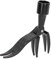 Aluminiumlegierung Stand Up Puller Unkrautstecher Fiskars,4 Claw Picker Gardening Hand Tools Black