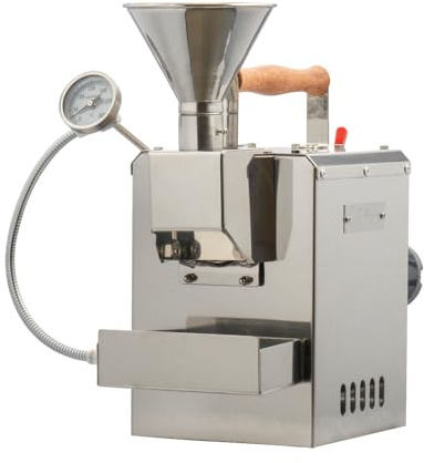 Kaldi - Tostador de café a gas motorizado, capacidad de 200 g, requiere quemador de gas (paquete completo)