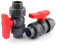 Schlauchteiler,Ventil FüR GartenschläUche 1 stück 32/40/50/63/75/09 / 110mm pipe pvc ual ventil stecker wasserleitung beiläufig kugelhahn landwirtschaft garten bewässerung adapter (Color : Inner dia