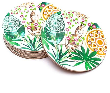 Untersetzer Buddha Paradies Set 6 Stück