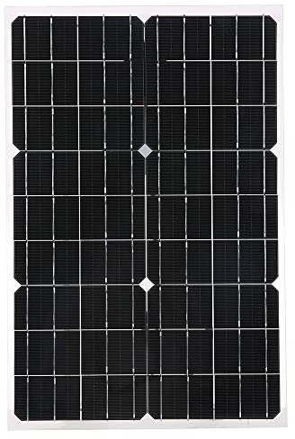 HUIOP Chargeur de batterie pour panneau solaire semi-flexible 60W 12V (pour appareils 60W),énergie renouvelable