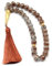 Asbih Islamische Gebetsperlen, Tasbeeh, Sibha, Muslimische Mala, Misbaha, Tesbih, Dhikr-Perlen, Zikr-Perlen, Sorgenperlen, Gebetszähler, arabische Quasten-Armband, 33 StückGlas (Rot)