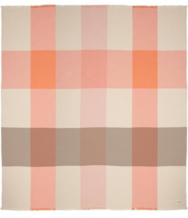 Marc O'Polo Plaid Erlend Melone 200x200 cm