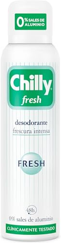 Chilly Desodorante Spray Fresh - 150 ml (Paquete de 5)