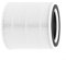 for TaoTronics Air Purifier Filter Replacement for TT-AP005 Model, Activated Carbon Filter, Efficient for Removal, 19x19cm, White & Black