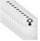 Lot de 410 sacs d'aspirateur en tissu non tissé pour VC2010L VC2512L VC2012L VC2012L Aspiration plus forte et élimination efficace de la poussière (10 pièces)