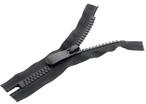 Cerniera di Ricambio in plastica, 2 Pezzi, Cerniere a Chiusura Lampo in Resina, for Piumini, Cappotti, Tasche, Borse, Scarpe, Cucito Fai da Te, 20 cm, 8# / 15#, for Cucire(8#)