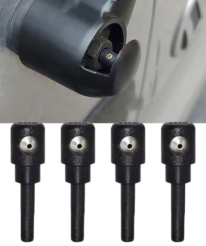 Xibao 4PCS Auto Scheibenwaschdüsen,Auto Heckscheibe Scheibenglas Waschdüsen,Heckwischer Waschdüse Windschutzscheibe Sprayer Nozzle,Hinten Scheibenwischerwaschdüse,Geeignet für alle Arten von Autos