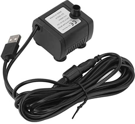 Miniature Water Pump DC6‑12V 0‑200cm Head Easy Installation Multipurpose Fountain Pump USB for Aquariums Fish Tanks