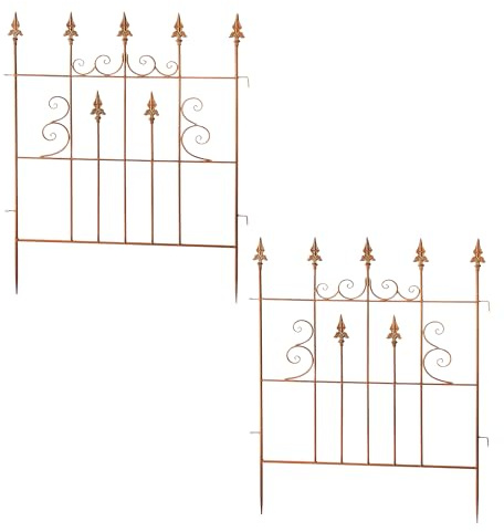 Kobolo Gartenstecker Palisade 2er Set 77x1 Rankhilfe 5x100 cm