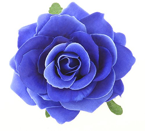FRCOLOR Rosen-Haarspange Und Rosenbrosche 2-in-1 Künstliche Rosenblüte Als Haarschmuck Für Damen Für Party Hochzeit Kirche Tanzveranstaltungen Und Sommerpicknick