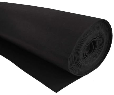 Bastelfilz 1m x 90cm x 3mm Meterware Dekofilz Taschenfilz Filzstoff 39 Farben