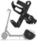 GLDYTIMES 360 Degrees Rotation Water Bottle Holder for Bike &Electric Scooter, Anti-Slip Fast Dismounting Accessories Cup Drink Holder (black)