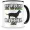 Samunshi® Dackel Tasse mit Spruch Zuhause ist Dackel Geschenk für Dackel Fans Kaffeetasse groß Lustige Tassen zum Geburtstag schwarz 300ml