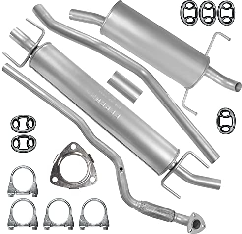 Auspuffanlage Schalldämpferset Auspuff für Opel Astra H 3 III Kombi Caravan 1.8
