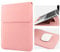 HoYiXi 15 16 Inch Laptop Sleeve Case Leather Bag for MacBook Pro 16 2021 & 2019/ASUS Vivobook 15/HUAWEI MateBook D15/HP 15.6 PC/MacBook Pro 15/Surface Laptop 3/Dell Inspiron 15/Lenovo IdeaPad, Pink