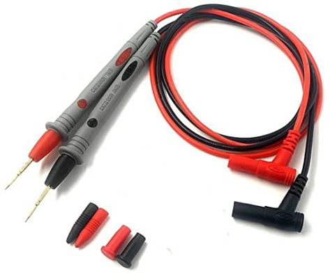 Multimeter Test Leads Probes Banana Plug,Gold Digital Multimeter Probes Electrical Test Probe for Most of Digital Multimeter